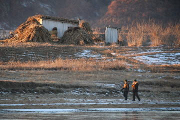 severokorejský venkov